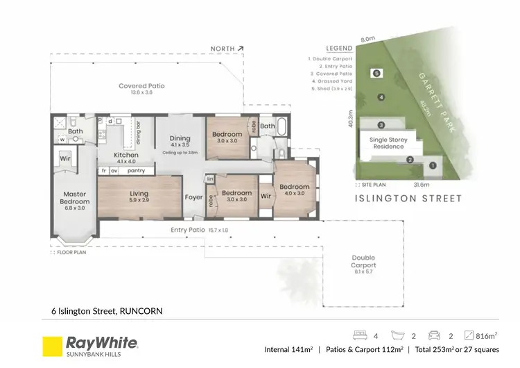Floorplan of Homely house listing, 6 Islington Street, Runcorn QLD 4113
