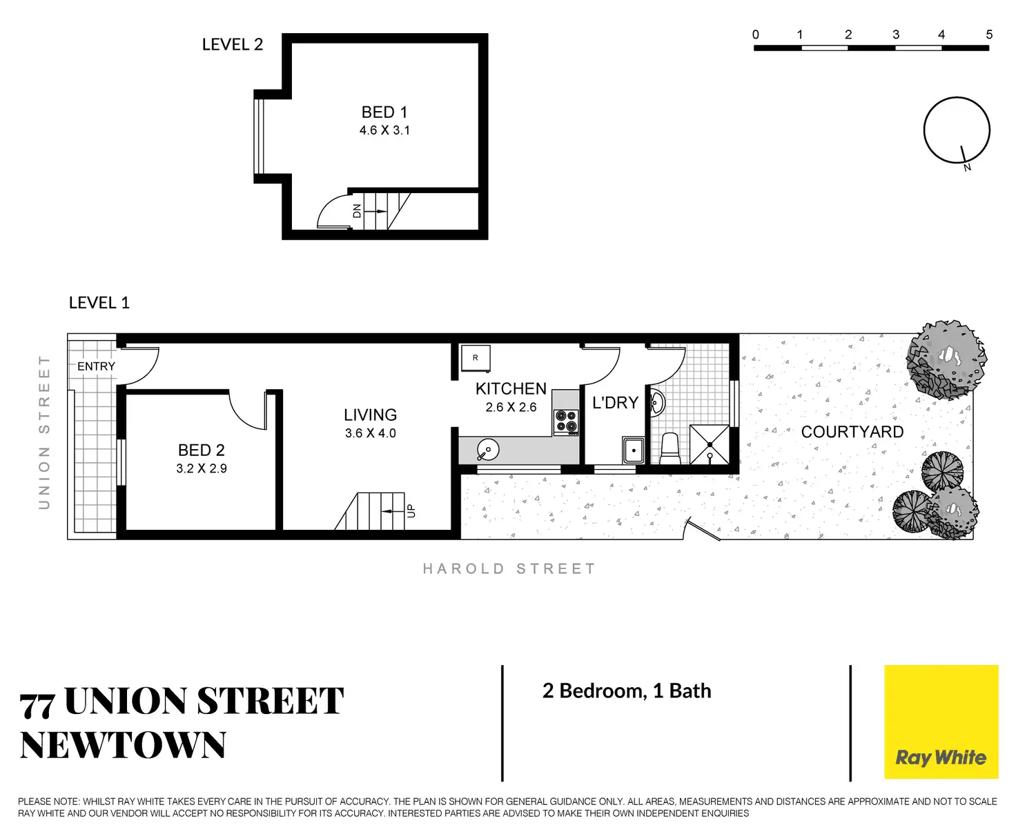 Floorplan of Homely house listing, 77 Union Street, Newtown NSW 2042
