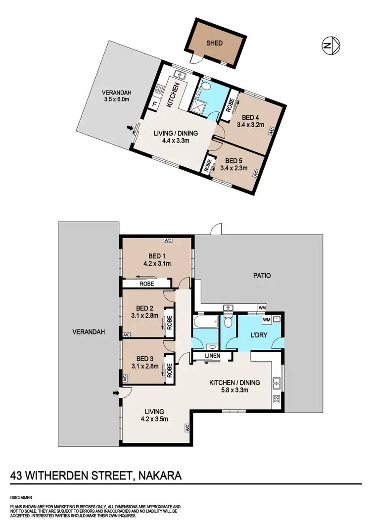 Floorplan of Homely house listing, 43 Witherden Street, Nakara NT 810