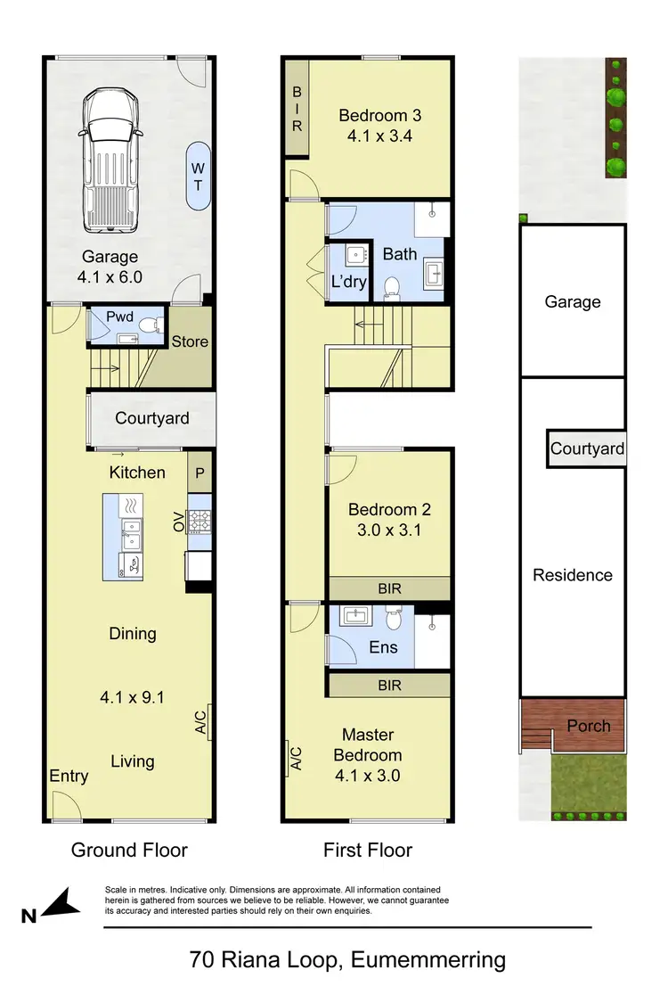 Floorplan of Homely townhouse listing, 70 Riana Loop, Eumemmerring VIC 3177