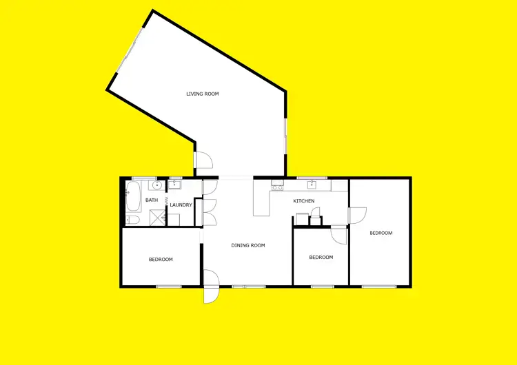 Floorplan of Homely house listing, 7 Lee Street, Red Cliffs VIC 3496