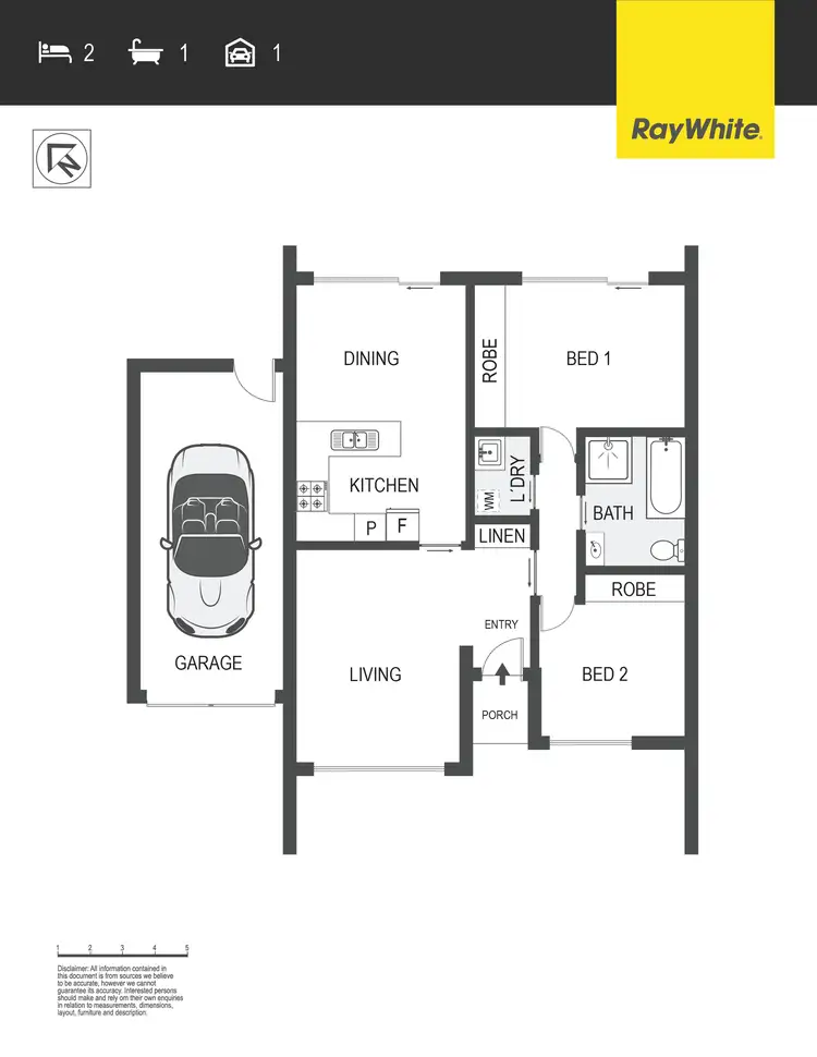 Floorplan of Homely townhouse listing, 9/18 Earle Place, Page ACT 2614
