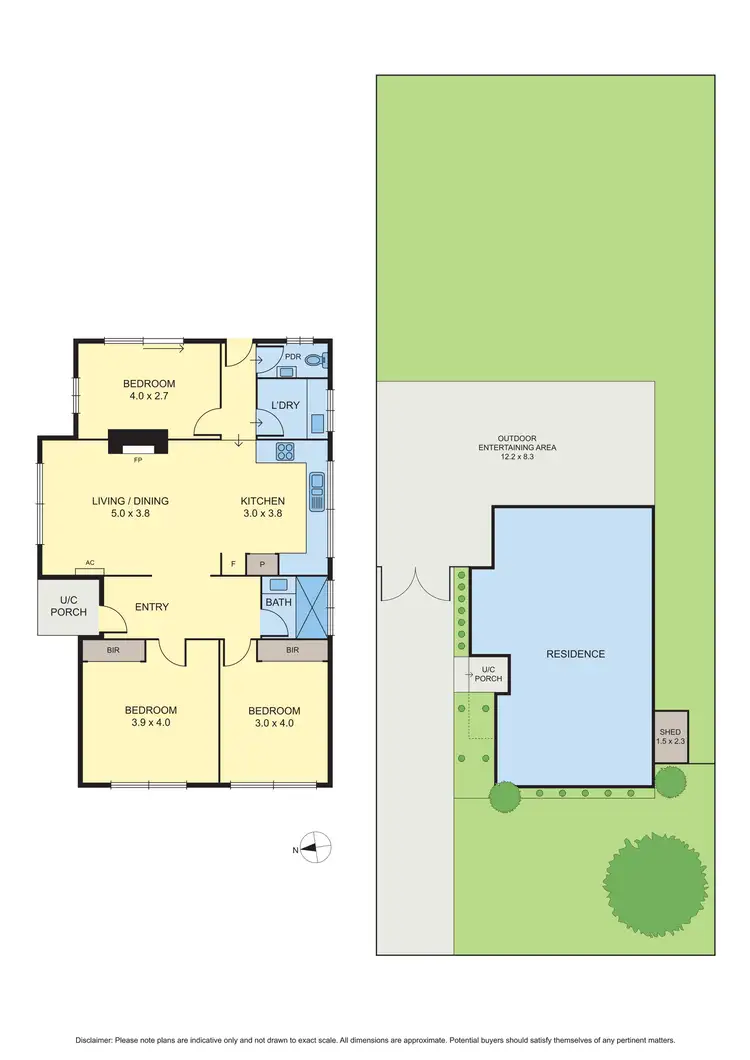 Floorplan of Homely house listing, 28 Edward Street, Fawkner VIC 3060