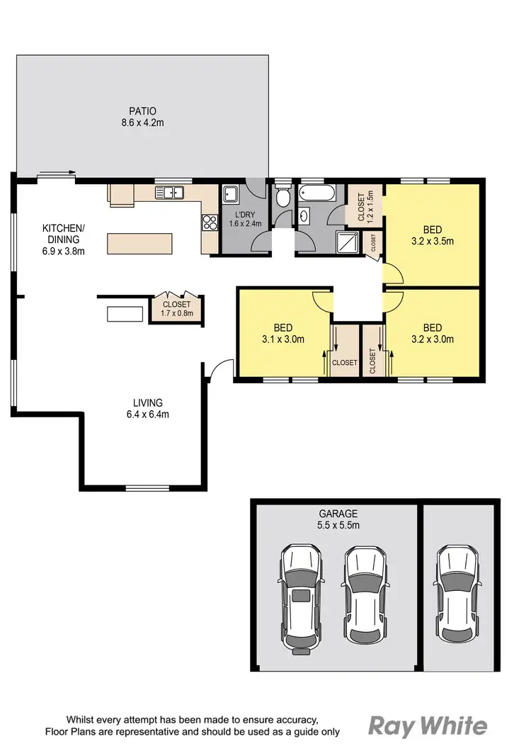 Floorplan of Homely house listing, 38 Monash Place, Ferny Grove QLD 4055