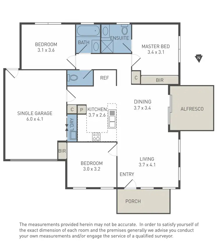 Floorplan of Homely house listing, 18 Kurrali Crescent, Werribee VIC 3030