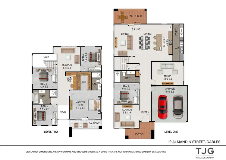 Floorplan of Homely house listing, 19 Almandin Street (The Gables), Box Hill NSW 2765