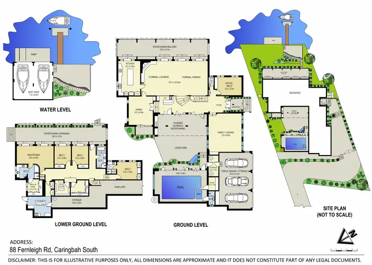 Floorplan of Homely house listing, 88 Fernleigh Road, Caringbah South NSW 2229