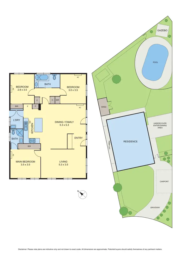 Floorplan of Homely house listing, 41 Tadstan Drive, Tullamarine VIC 3043