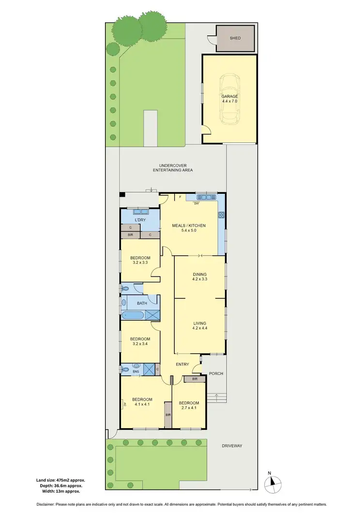 Floorplan of Homely house listing, 10 Third Avenue, Brunswick VIC 3056