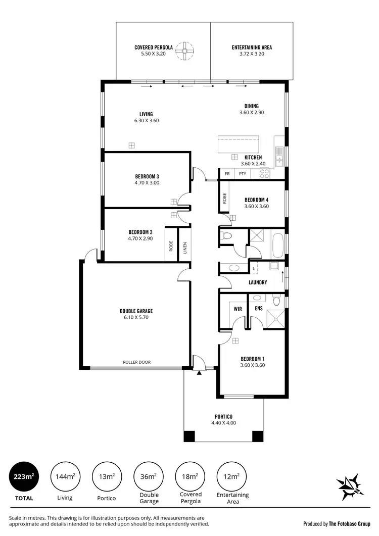 Floorplan of Homely house listing, 36 Francis Street, Lightsview SA 5085