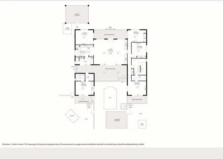 Floorplan of Homely house listing, 15 Durack Crescent, Broome WA 6725