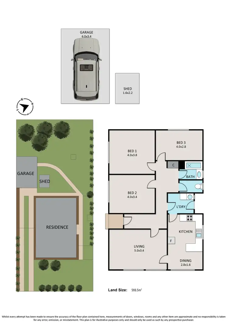 Floorplan of Homely house listing, 83 Armata Crescent, Frankston North VIC 3200