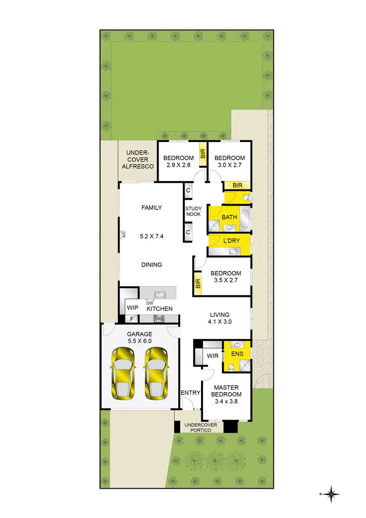 Floorplan of Homely house listing, 45 Abode Street, Armstrong Creek VIC 3217