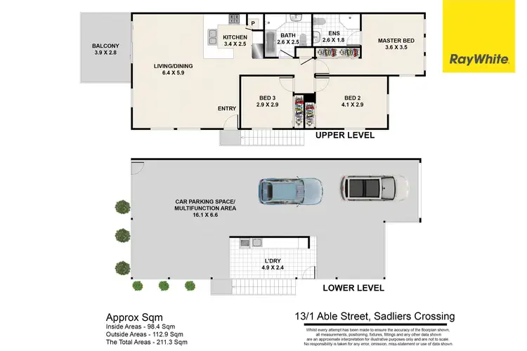 Floorplan of Homely house listing, 13/1 Able Street, Sadliers Crossing QLD 4305