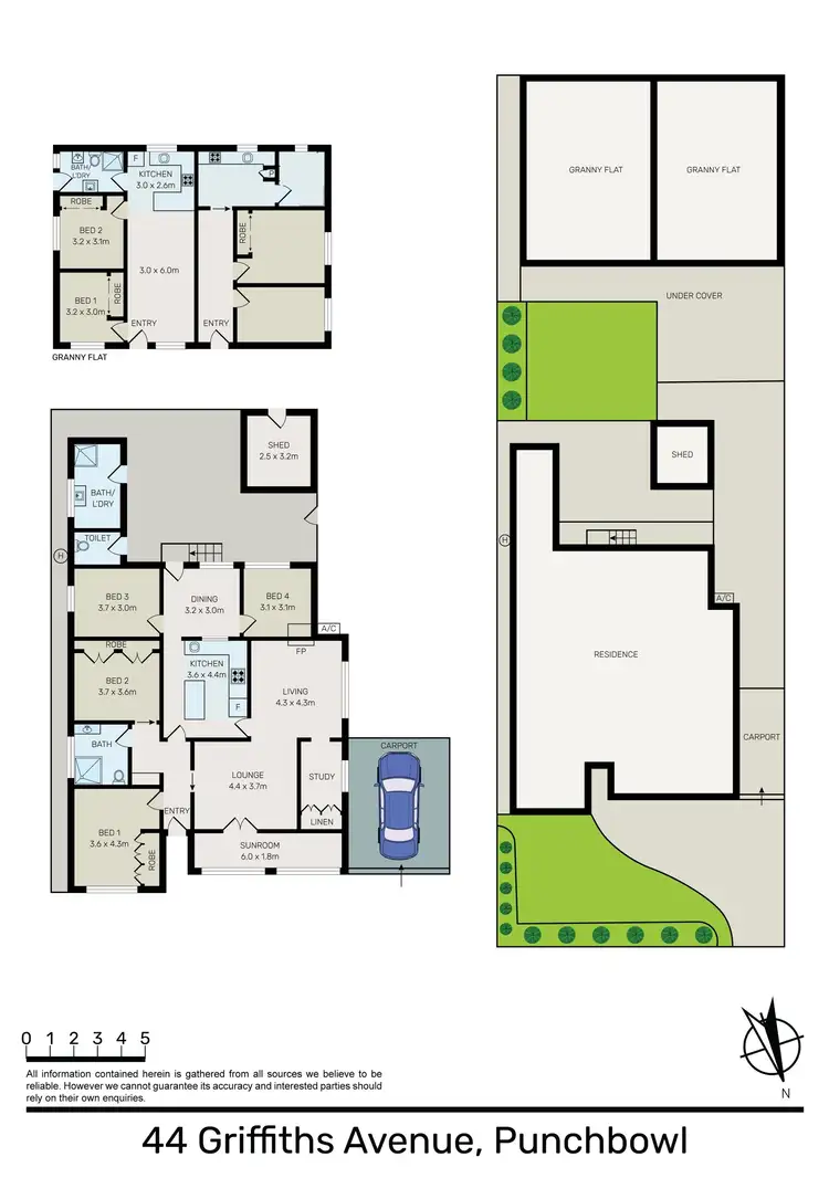 Floorplan of Homely house listing, 44 Griffiths Avenue, Punchbowl NSW 2196