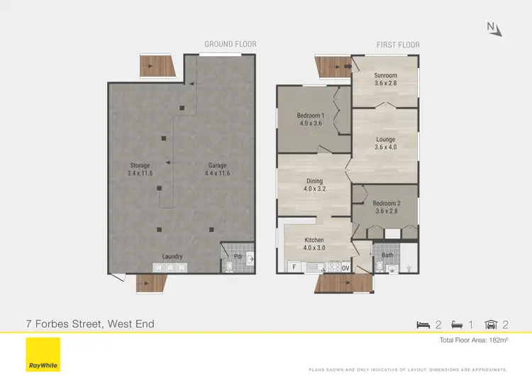 Floorplan of Homely house listing, 7 Forbes Street, West End QLD 4101