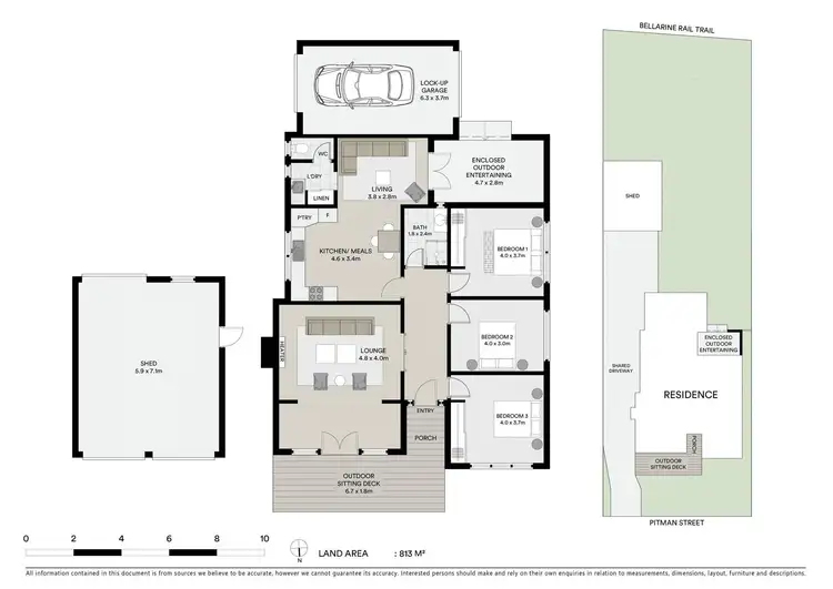 Floorplan of Homely house listing, 40 Pitman Street, Newcomb VIC 3219