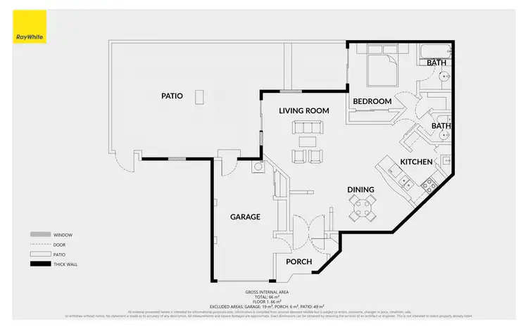 Floorplan of Homely apartment listing, 3/100 'Odyssey' Cotlew Street East, Southport QLD 4215