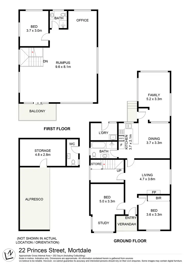 Floorplan of Homely house listing, 22 Princes Street, Mortdale NSW 2223