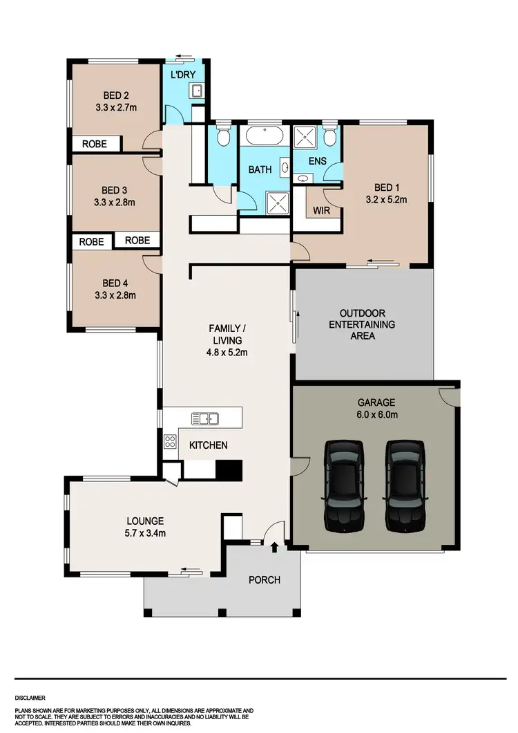 Floorplan of Homely house listing, Address available on request