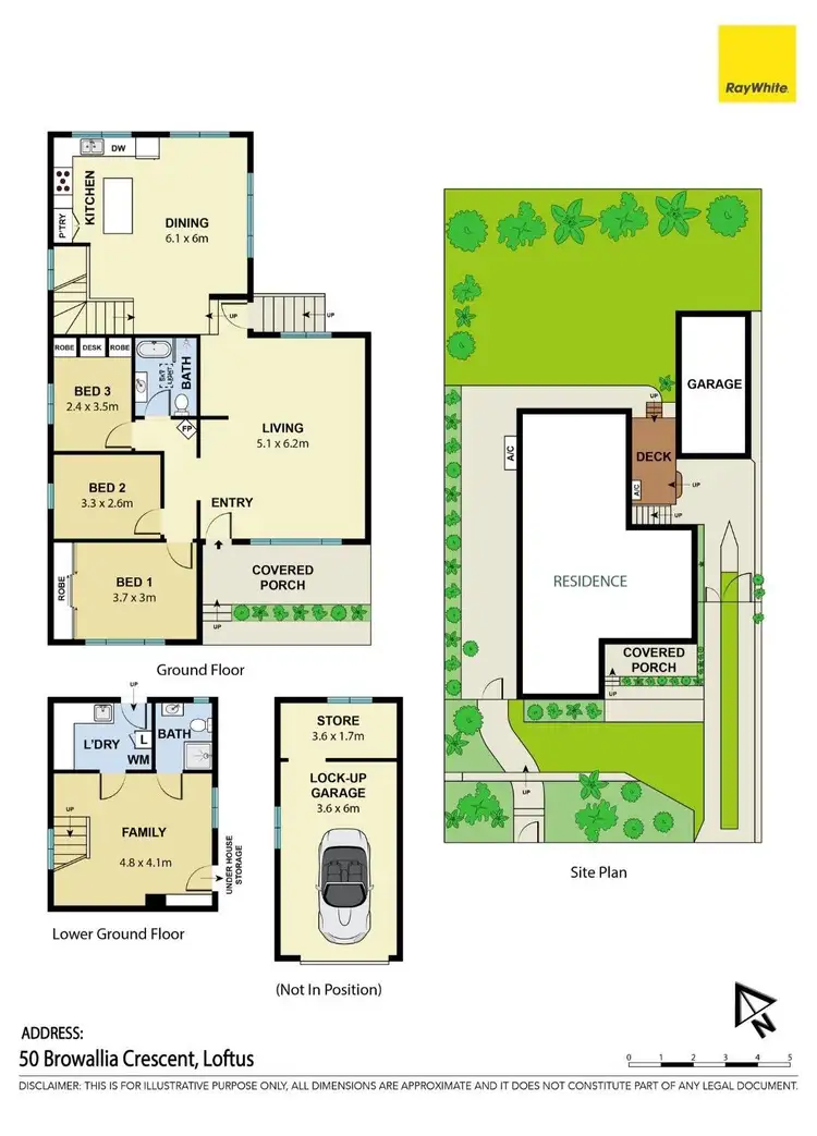 Floorplan of Homely house listing, 50 Browallia Crescent, Loftus NSW 2232