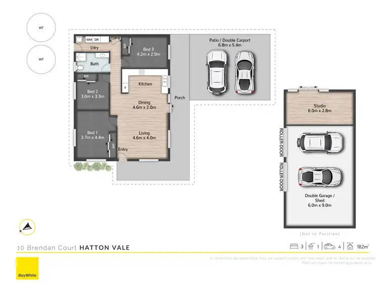 Floorplan of Homely house listing, 10 Brendan Court, Hatton Vale QLD 4341