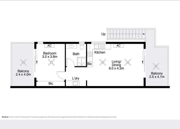 Floorplan of Homely apartment listing, 14/25 Dalmatio Street, Bilingurr WA 6725