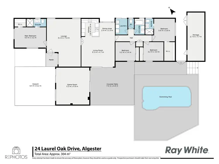 Floorplan of Homely house listing, 24 Laurel Oak Drive, Algester QLD 4115