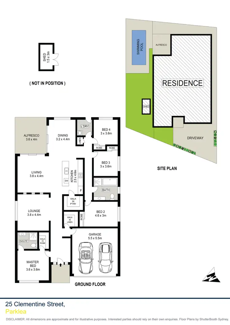 Floorplan of Homely house listing, 25 Clementine Street, Parklea NSW 2768