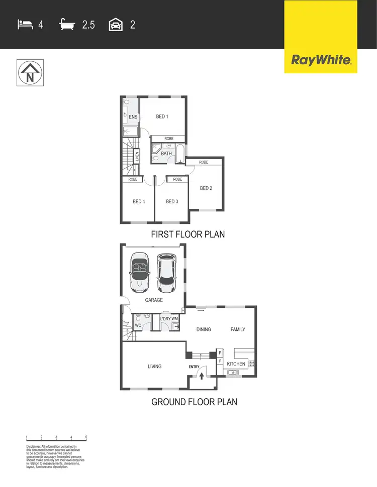 Floorplan of Homely townhouse listing, 3/29 Thynne Street, Bruce ACT 2617