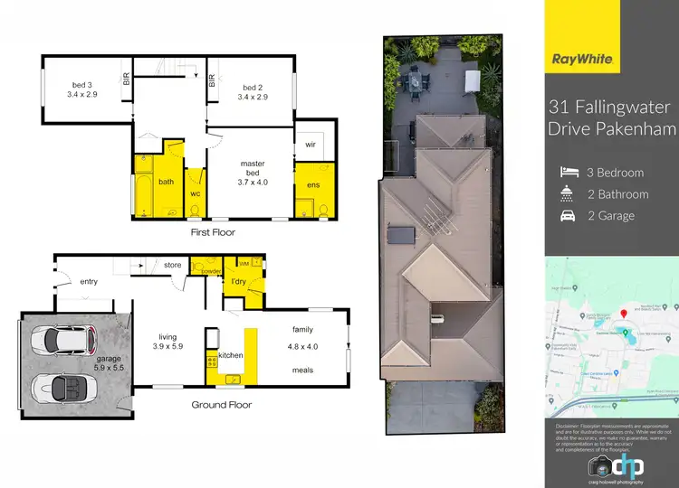 Floorplan of Homely house listing, 31 Fallingwater Drive, Pakenham VIC 3810