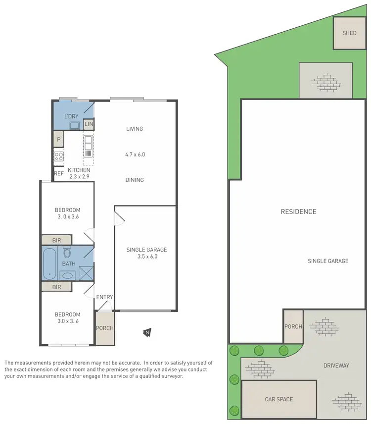 Floorplan of Homely house listing, 3/29 Loretta Boulevard, Tarneit VIC 3029