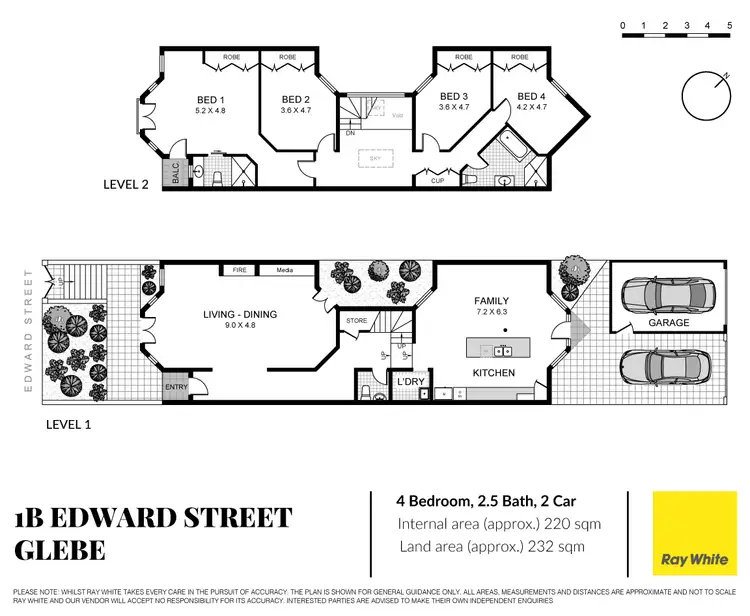 Floorplan of Homely house listing, 1B Edward Street, Glebe NSW 2037
