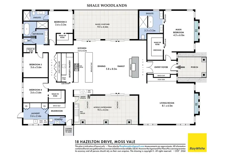 Floorplan of Homely house listing, 18 Hazelton Drive, Moss Vale NSW 2577
