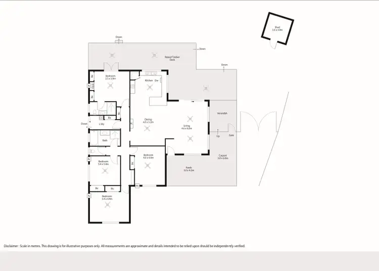 Floorplan of Homely house listing, 4 Stilt Court, Djugun WA 6725