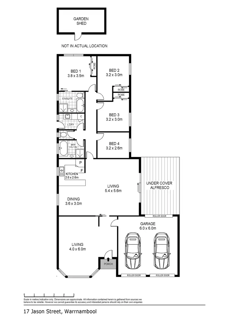 Floorplan of Homely house listing, 17 Jason Street, Warrnambool VIC 3280