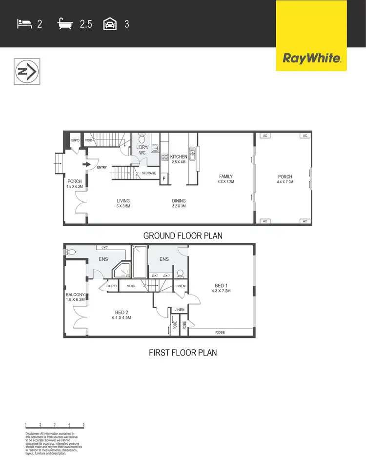 Floorplan of Homely townhouse listing, 9 Gould Street, Turner ACT 2612