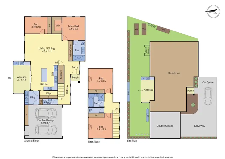 Floorplan of Homely townhouse listing, 4A Nola Court, Croydon VIC 3136