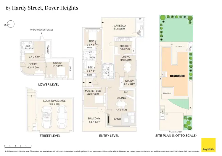 Floorplan of Homely house listing, 65 Hardy Street, Dover Heights NSW 2030
