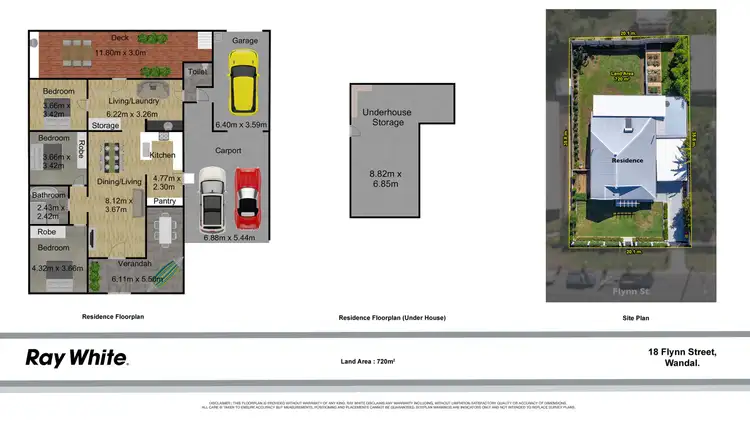 Floorplan of Homely house listing, 18 Flynn Street, Wandal QLD 4700
