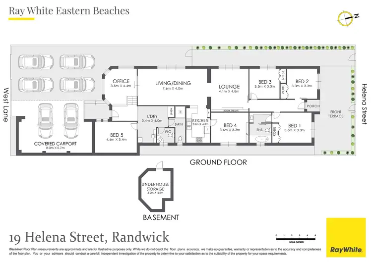 Floorplan of Homely house listing, 19 Helena Street, Randwick NSW 2031