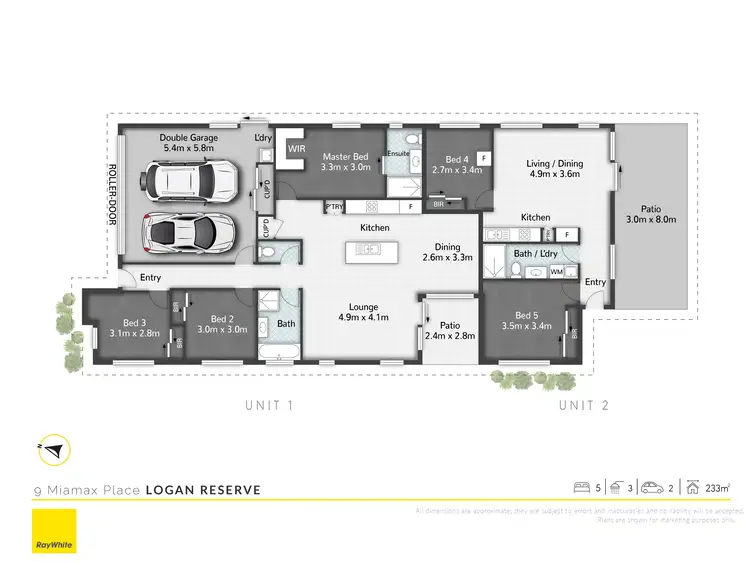 Floorplan of Homely house listing, 9 Miamax Place, Logan Reserve QLD 4133