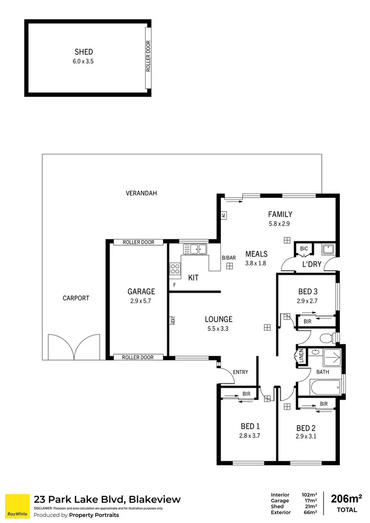 Floorplan of Homely house listing, 23 Park Lake Boulevard, Blakeview SA 5114