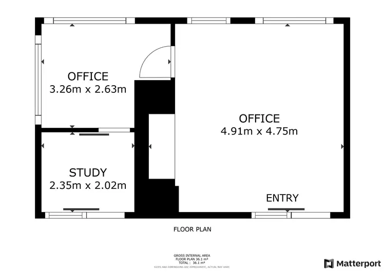 Floorplan of Homely house listing, 12 Gillespie Street, Swan Hill VIC 3585