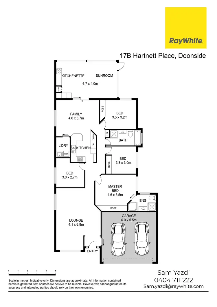 Floorplan of Homely house listing, 17B Hartnett Place, Doonside NSW 2767