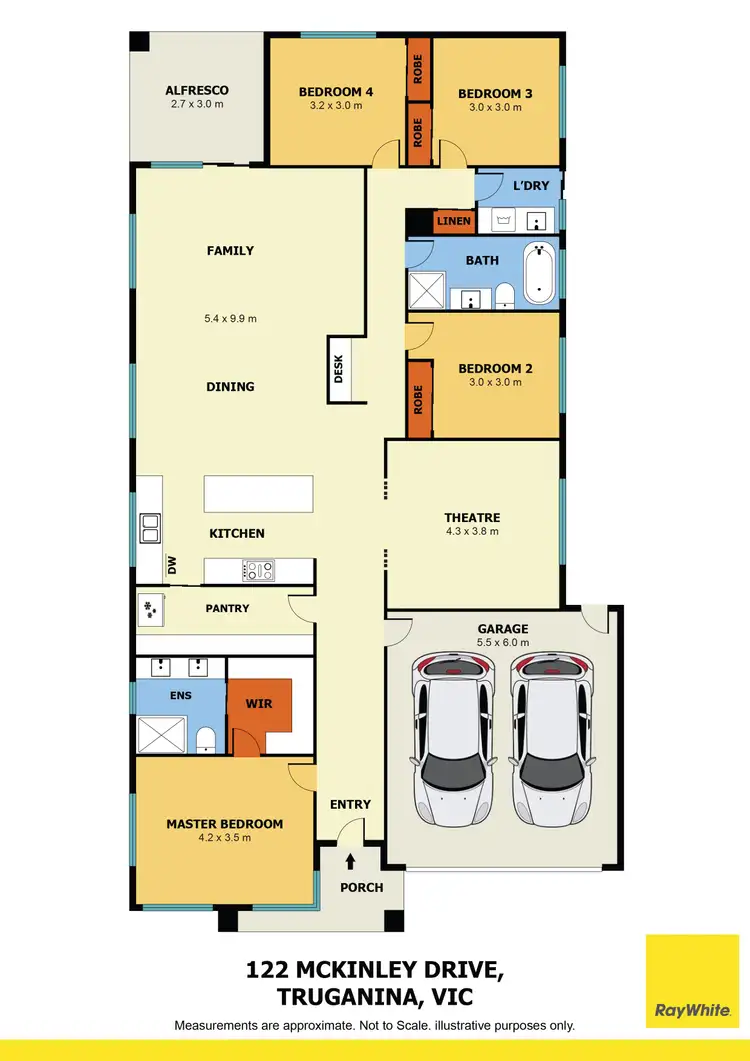 Floorplan of Homely house listing, 122 Mckinley Drive, Truganina VIC 3029