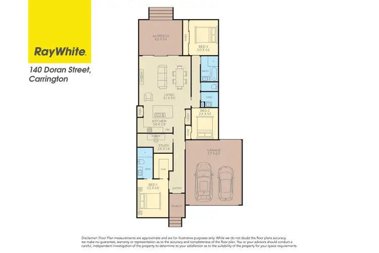 Floorplan of Homely house listing, 140 Doran Street, Carrington NSW 2294