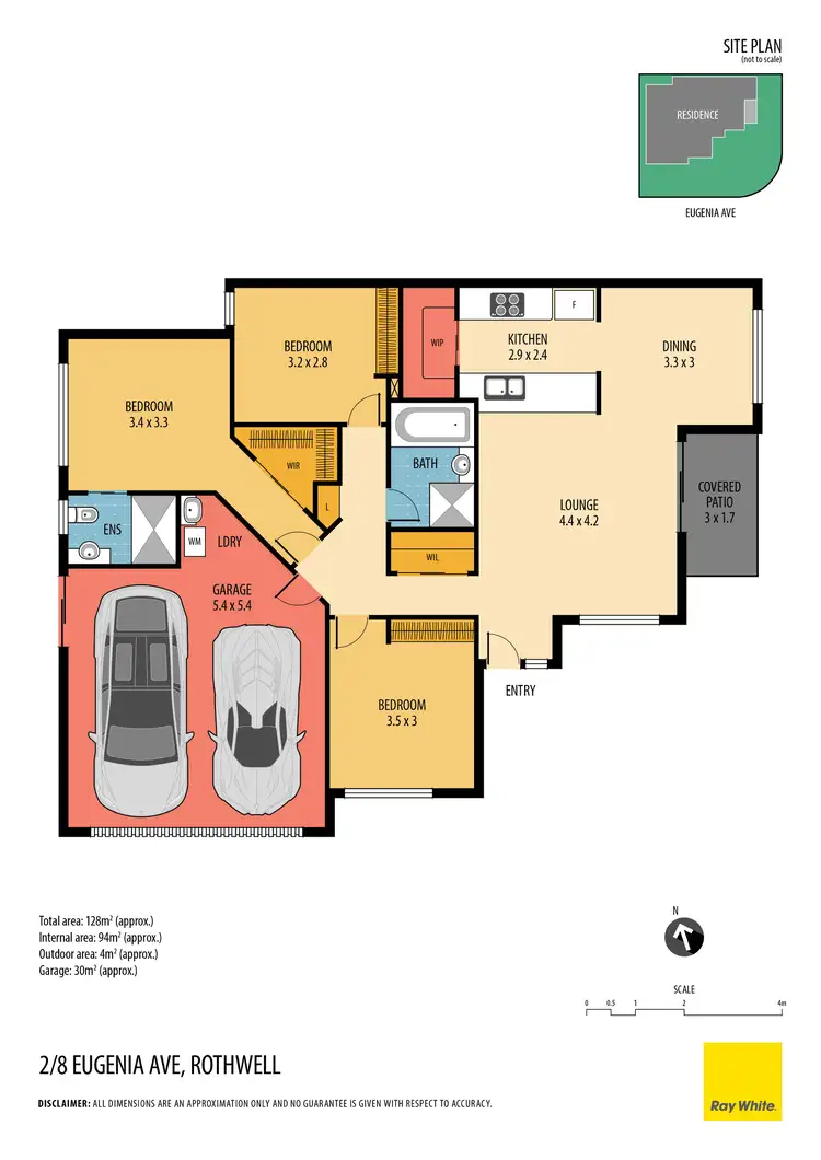 Floorplan of Homely house listing, 2/8 Eugenia Avenue, Rothwell QLD 4022