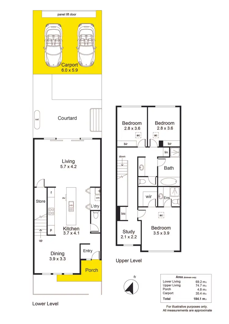 Floorplan of Homely townhouse listing, 16 Kuranye Circuit, Largs North SA 5016