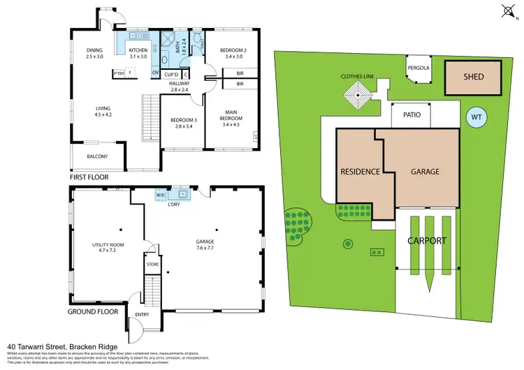Floorplan of Homely house listing, 40 Tarwarri Street, Bracken Ridge QLD 4017